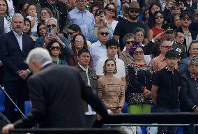 Military Civic Parade On The Occasion Of The 214th Anniversary Of The Independence Of Mexico