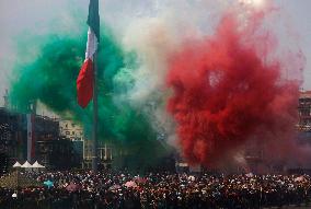 Military Civic Parade On The Occasion Of The 214th Anniversary Of The Independence Of Mexico