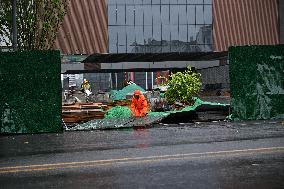 Typhoon Bebinca Hit Nanjing