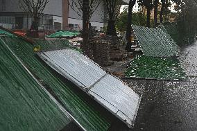 Typhoon Bebinca Hit Nanjing