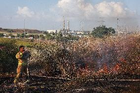 Ballistic Missile Fired By Houthis Hits Central Israel