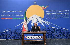 President Pezeshkian Holds A Press Conference - Tehran