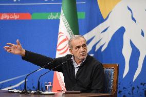 President Pezeshkian Holds A Press Conference - Tehran