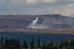 Israel Strikes South Lebanon