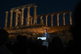 New Lighting For Temple Of Poseidon - Greece