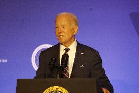 Biden Condemns Political Violence - Philadelphia