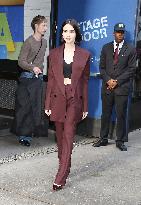 Lily Collins At GMA - NYC