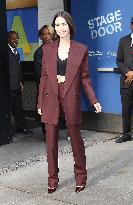 Lily Collins At GMA - NYC