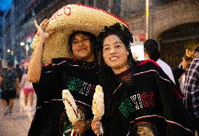 Mexicans Celebrate Independence Day - Mexico City