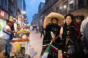 Mexicans Celebrate Independence Day - Mexico City