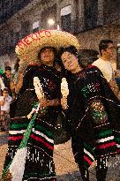 Mexicans Celebrate Independence Day - Mexico City