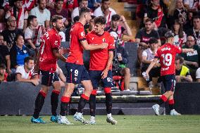 - LaLiga - La Liga: Rayo Vallecano vs Osasuna