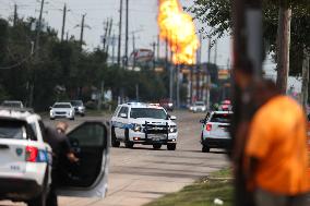 Major Pipeline Fire Near Houston