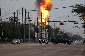 Major Pipeline Fire Near Houston