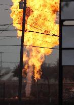 Major Pipeline Fire Near Houston