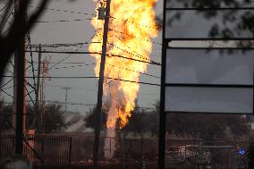 Major Pipeline Fire Near Houston