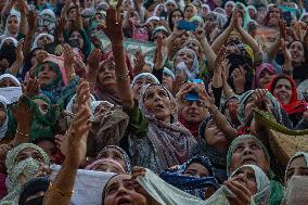 Hundreds Of Devotees Pray During The Birth Anniversary Of Prophet Muhammad