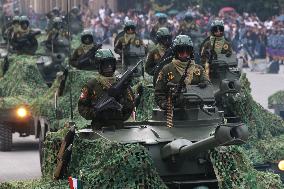 Civic Military Parade Of The 214th Anniversary Of The Independence Of Mexico