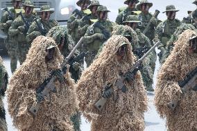 Civic Military Parade Of The 214th Anniversary Of The Independence Of Mexico