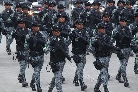 Civic Military Parade Of The 214th Anniversary Of The Independence Of Mexico