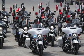 Civic Military Parade Of The 214th Anniversary Of The Independence Of Mexico