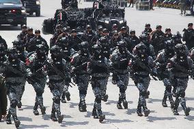 Civic Military Parade Of The 214th Anniversary Of The Independence Of Mexico