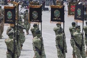 Civic Military Parade Of The 214th Anniversary Of The Independence Of Mexico