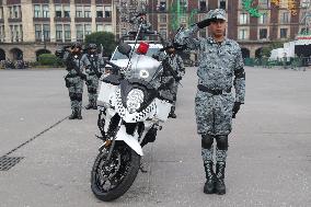 Civic Military Parade Of The 214th Anniversary Of The Independence Of Mexico