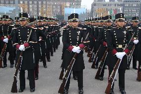 Civic Military Parade Of The 214th Anniversary Of The Independence Of Mexico