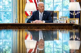 DC: President Biden Receives a Briefing on the ongoing Response to the Wildfire Season