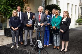 DC: Democratic Members of Congress Speak After Meeting with President Biden