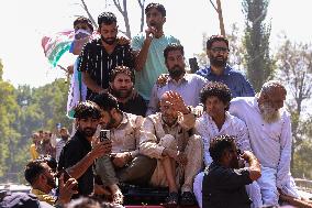 Engineer Rashid In Sopore