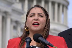 DC: Congresswoman Ramirez hold a Hate Crimes and Wadee Act news conference