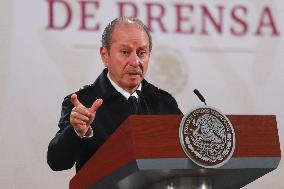 Mexico’s President Andres Manuel Lopez Obrador Briefing