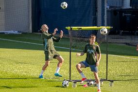 Manchester City Training Session And Press Conference - UEFA Champions League 2024/25 League Phase MD1