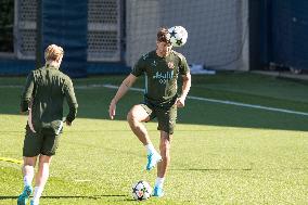 Manchester City Training Session And Press Conference - UEFA Champions League 2024/25 League Phase MD1