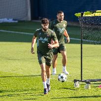 Manchester City Training Session And Press Conference - UEFA Champions League 2024/25 League Phase MD1