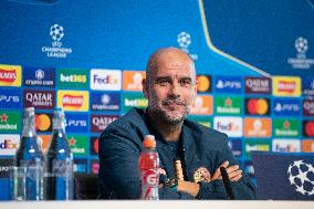 Manchester City Training Session And Press Conference - UEFA Champions League 2024/25 League Phase MD1