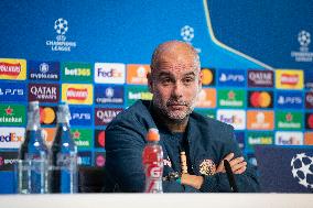 Manchester City Training Session And Press Conference - UEFA Champions League 2024/25 League Phase MD1