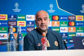 Manchester City Training Session And Press Conference - UEFA Champions League 2024/25 League Phase MD1