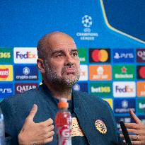 Manchester City Training Session And Press Conference - UEFA Champions League 2024/25 League Phase MD1