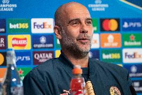 Manchester City Training Session And Press Conference - UEFA Champions League 2024/25 League Phase MD1