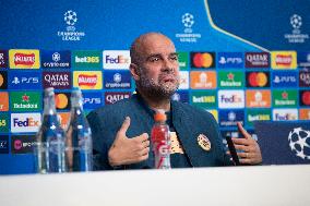 Manchester City Training Session And Press Conference - UEFA Champions League 2024/25 League Phase MD1