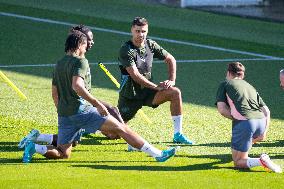 Manchester City Training Session And Press Conference - UEFA Champions League 2024/25 League Phase MD1