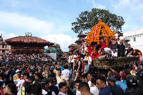 Indra Jatra Festival Celebration In Nepal.