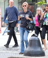 Nicky Hilton Goes Casual - NYC