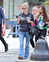 Nicky Hilton Goes Casual - NYC