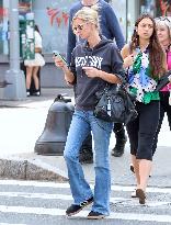 Nicky Hilton Goes Casual - NYC