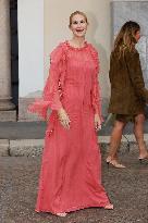 MFW - Alberta Ferretti Arrivals