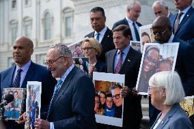 Schumer Holds A Press Conference On IVF - Washington